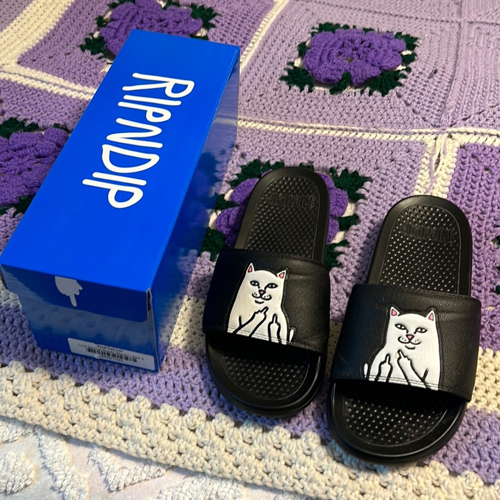 RipnDip slides, new, ladies size 9.